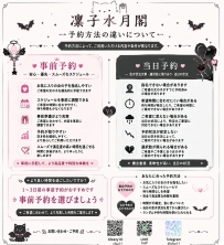 事前予約と当日予約、何が違うの？